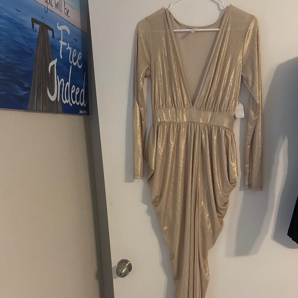 Gold Maxi Gown